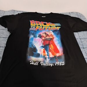 Back to the Future Black Kids T-Shirt